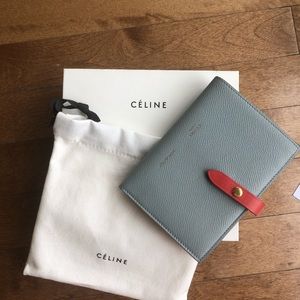 Celine medium strap wallet